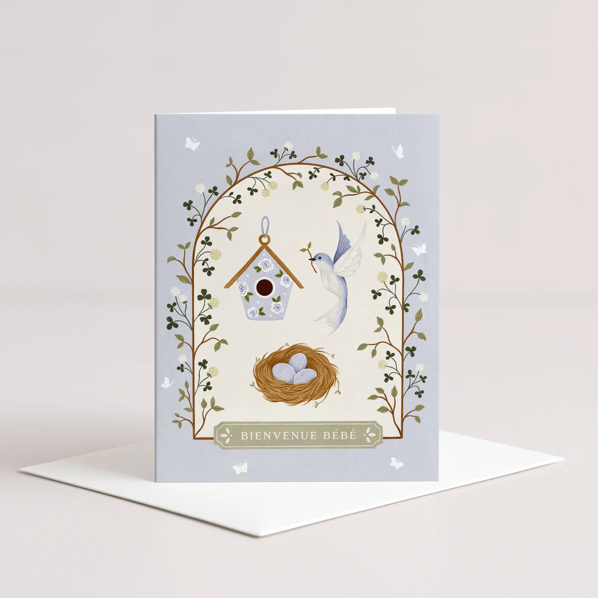 Carte de souhaits - Bienvenue bébé