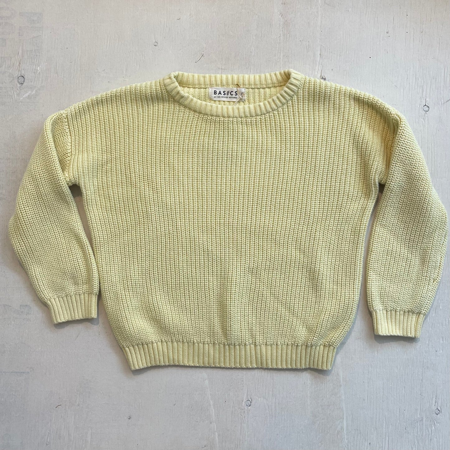Chandail en tricot 6-7Y, par Les petites natures