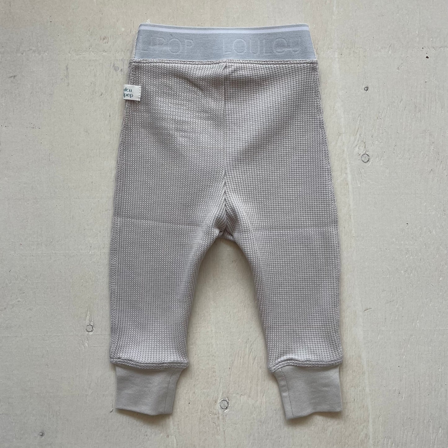 Pantalons gaufrés 0-3M, par Loulou Lollipop