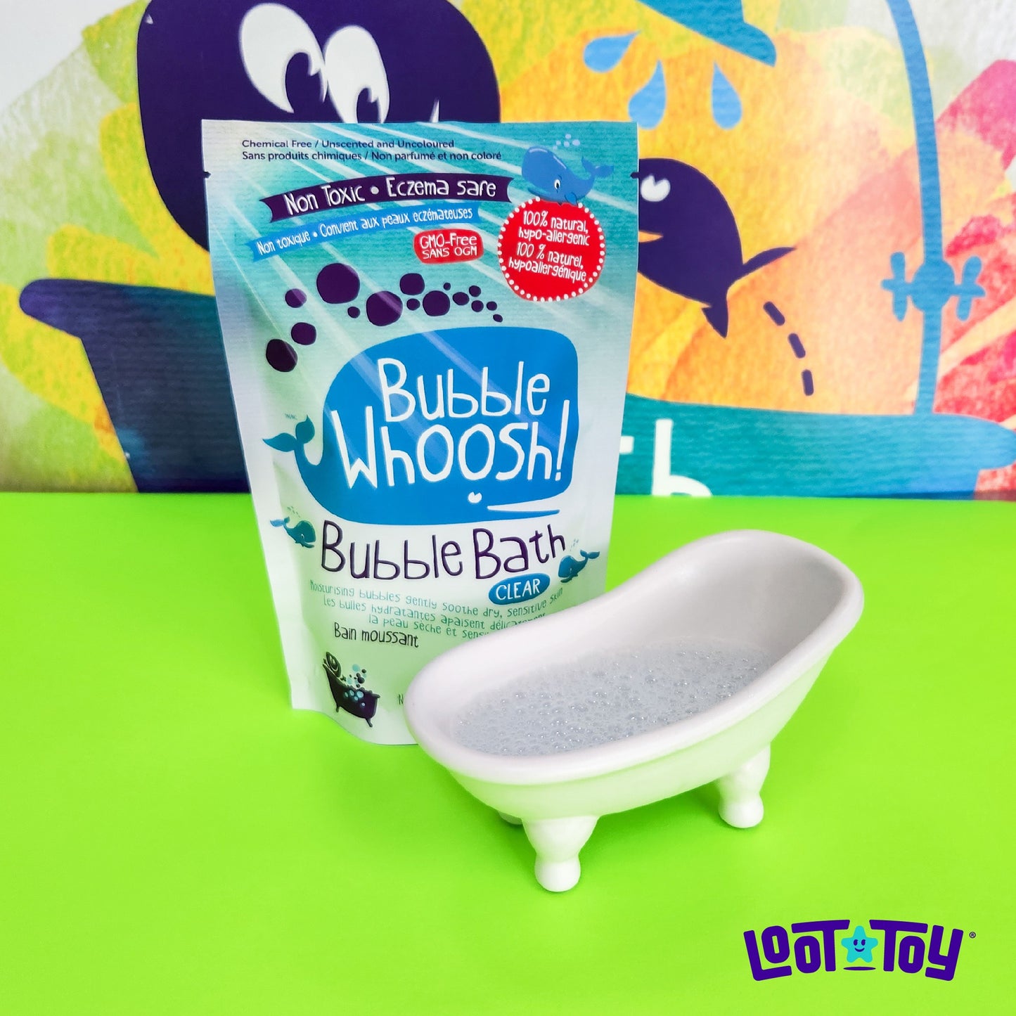 Bain moussant Bubble Whoosh - Clear | VRAC