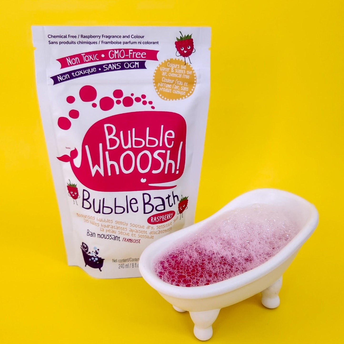 Bain moussant Bubble Whoosh - Raspberry