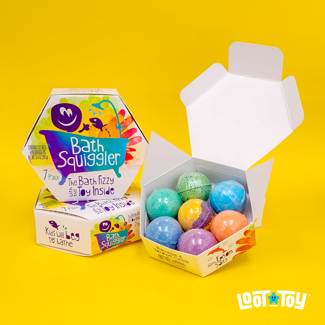 Ensemble de bombes de bain Bath Squiggler