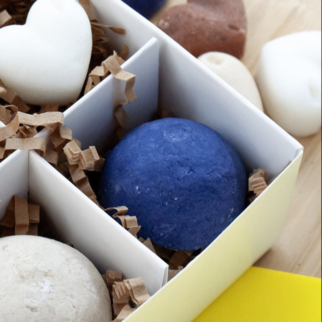 Shampooing mauve en barre - Lavande-verveine