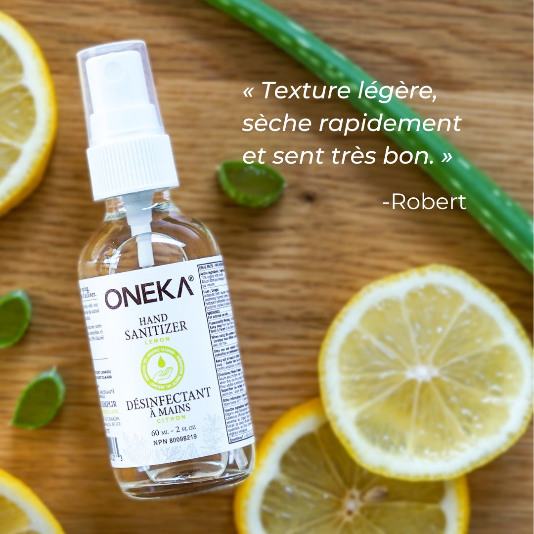 Désinfectant à mains - Citron