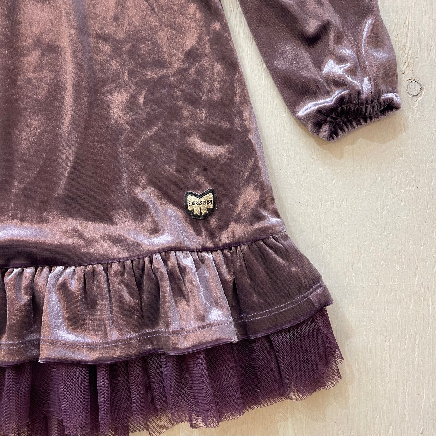 Robe en velours, 12-18M, par Souris mini