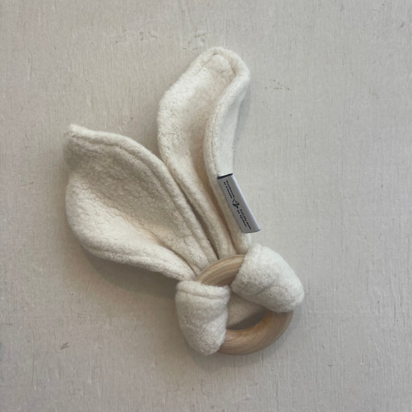 Anneau dentition coton bio, par Papoum papoum