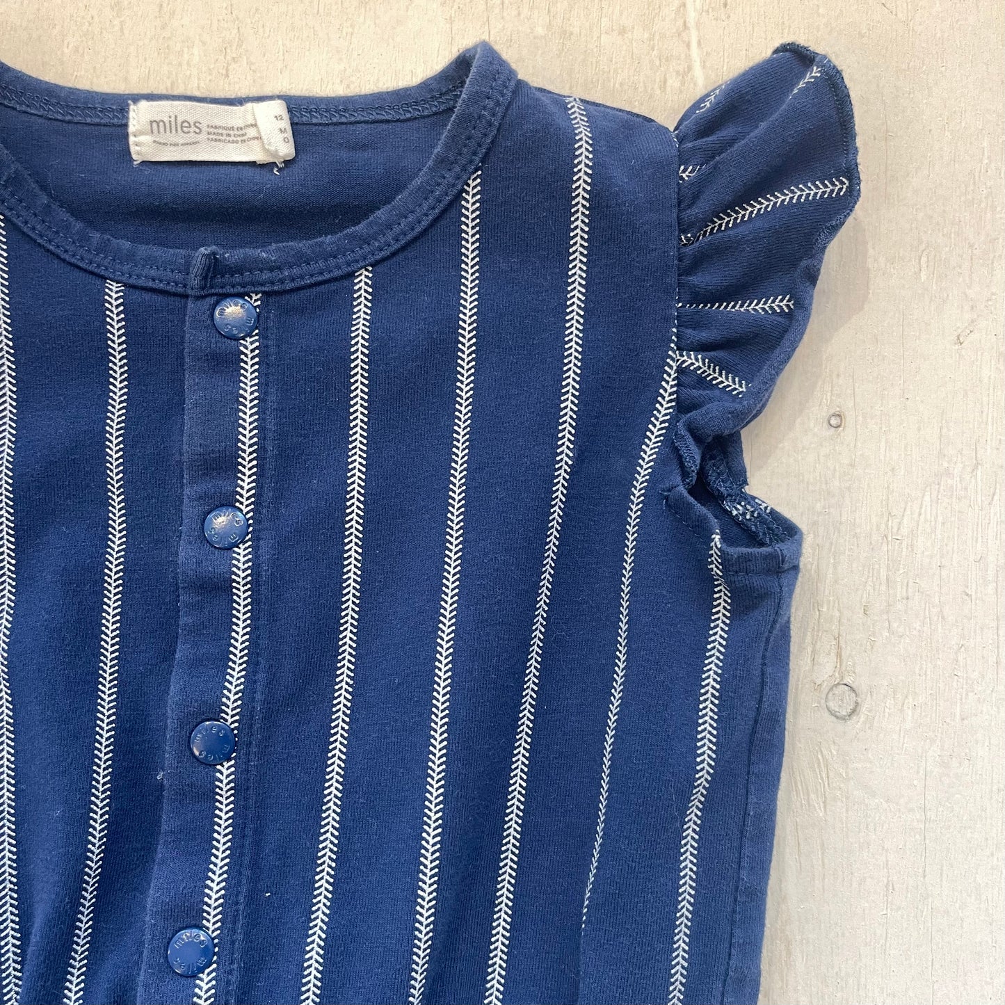 Combinaison courte 12M, par Miles the Label