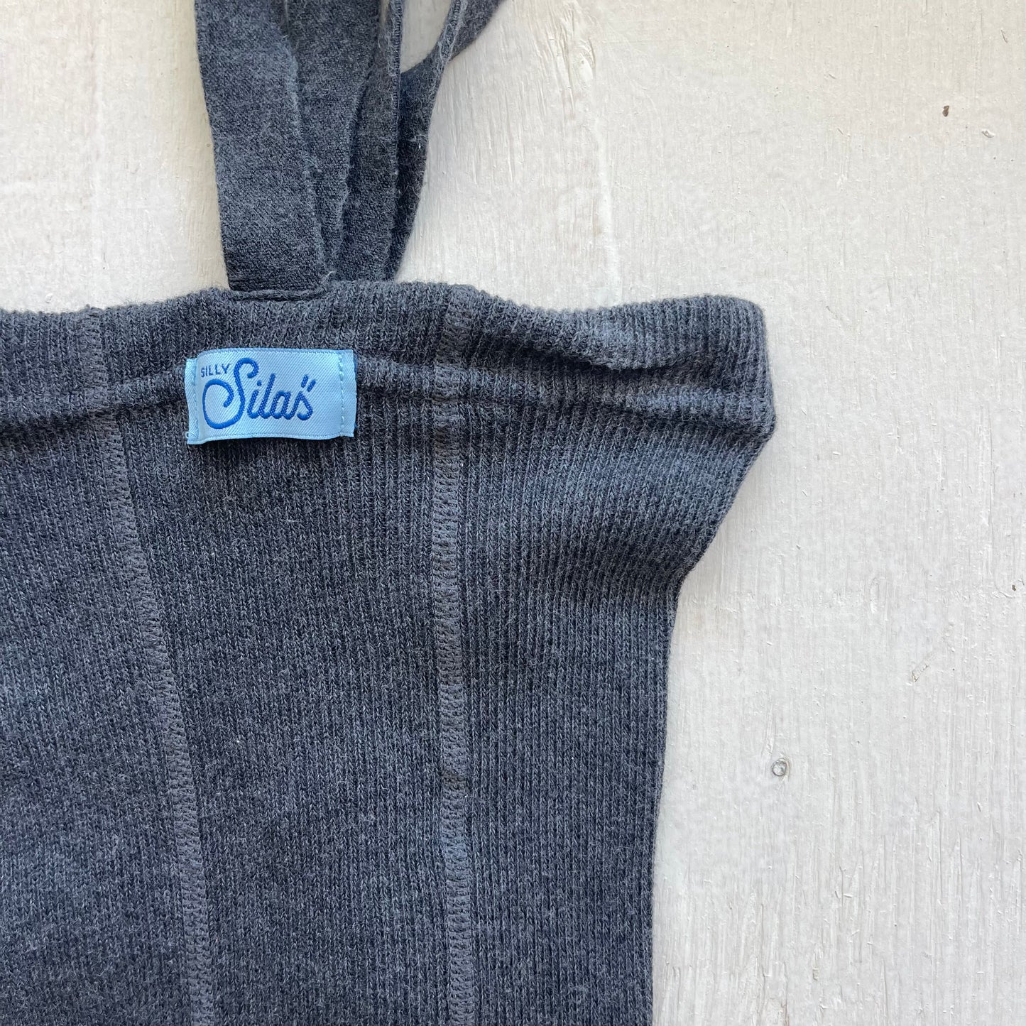 Collants à bretelles Ribbed 2-3T, par Silly Silas