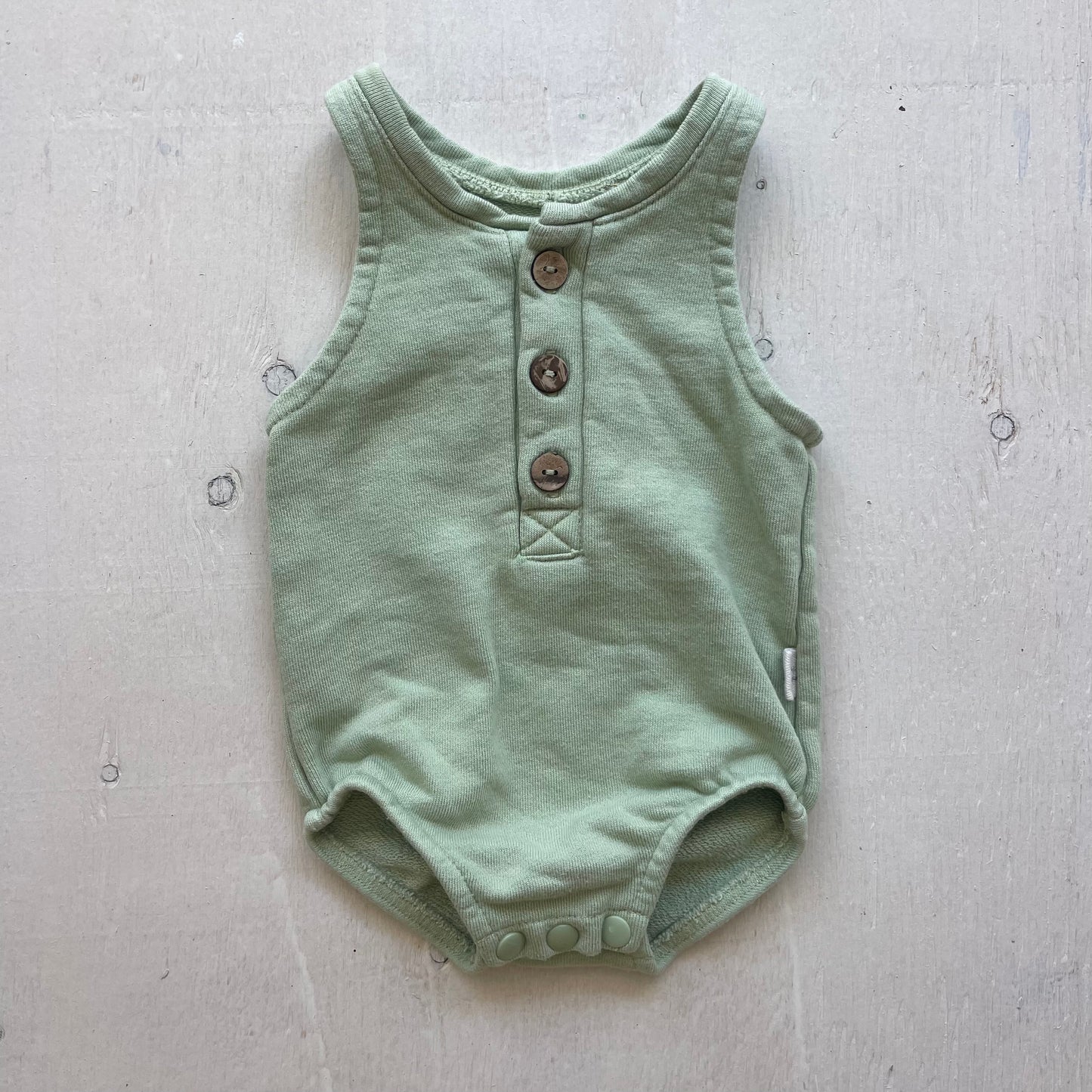 Barboteuse 6-12M, par Little Yogi