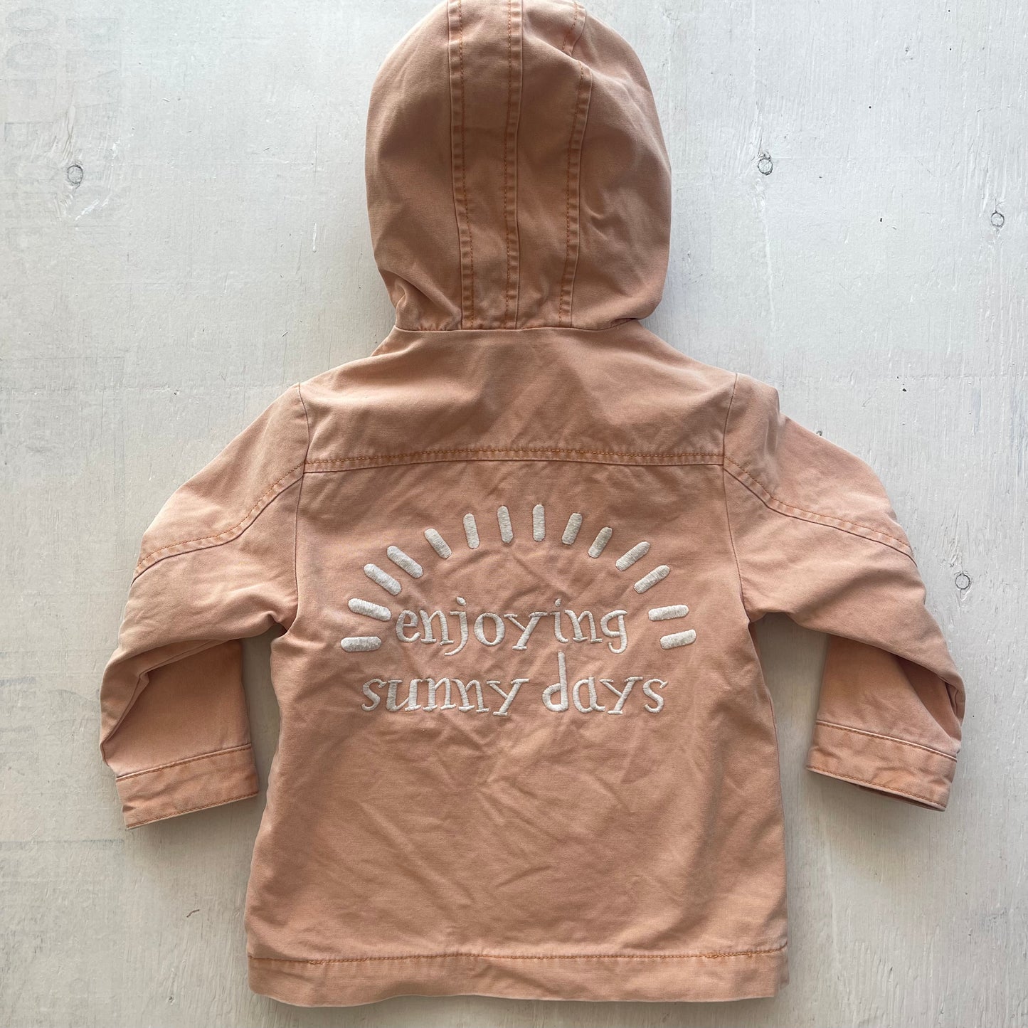 Veste à capuchon 2-3T, par Zara