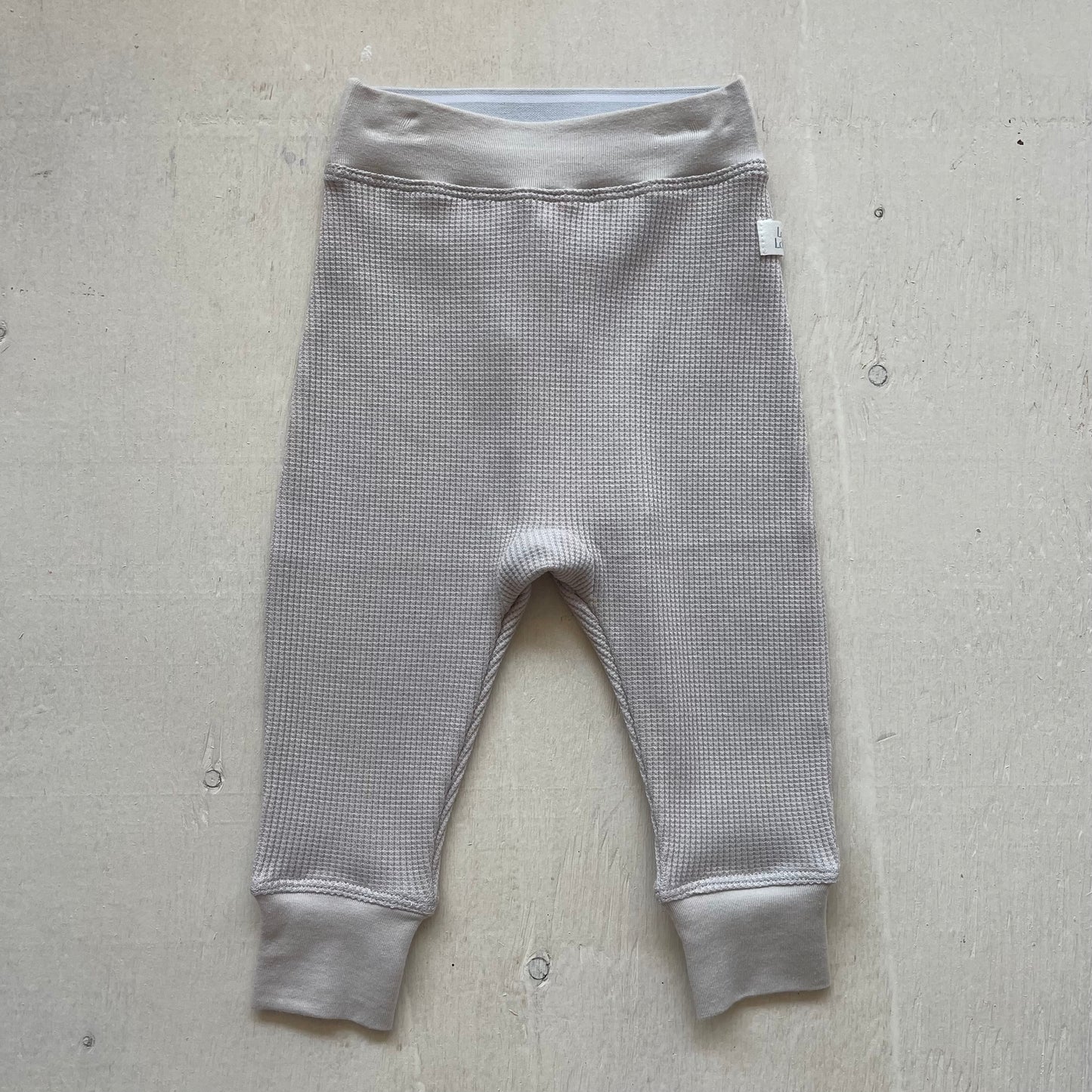 Pantalons gaufrés 0-3M, par Loulou Lollipop