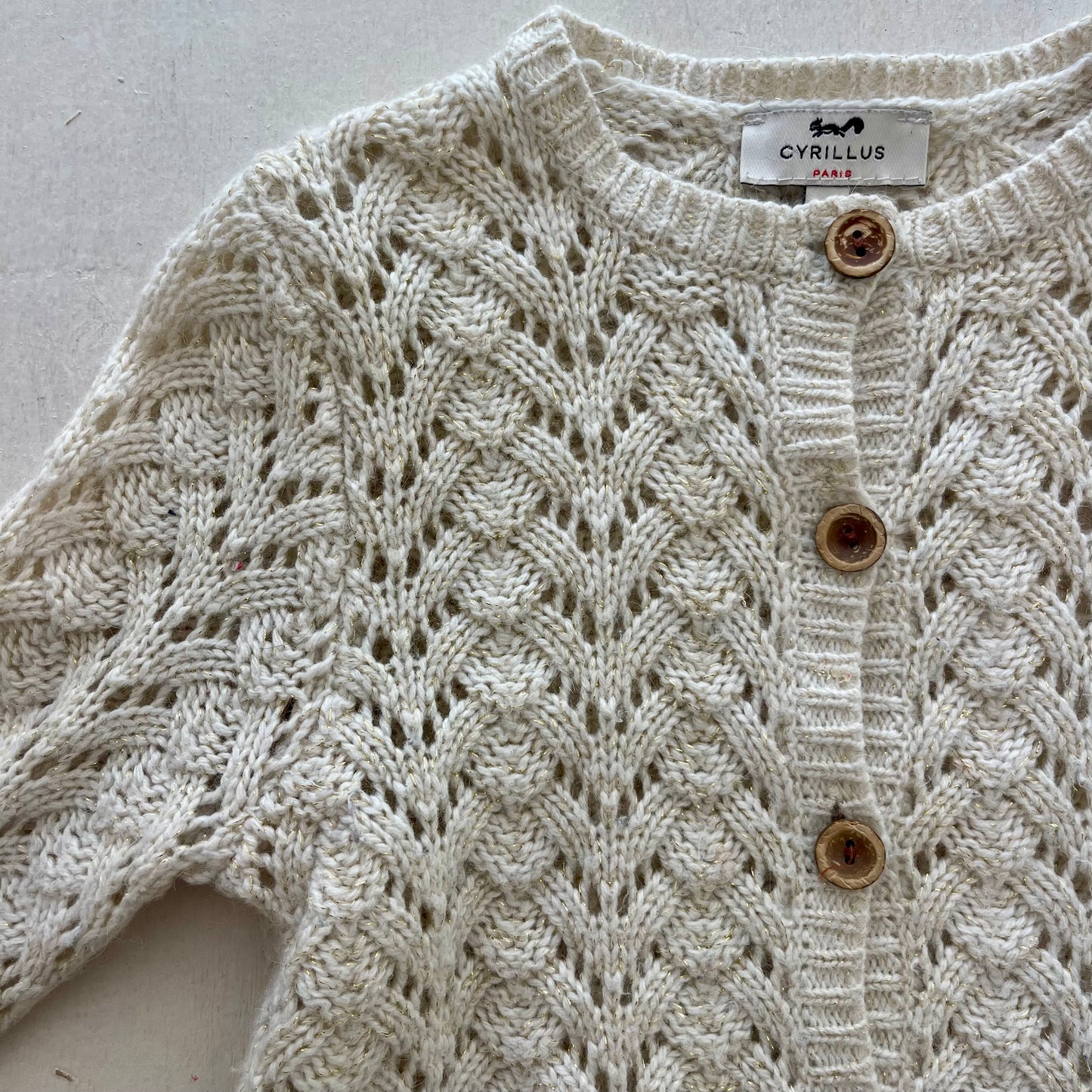 Veste tricot 4Y, par Cyrillus