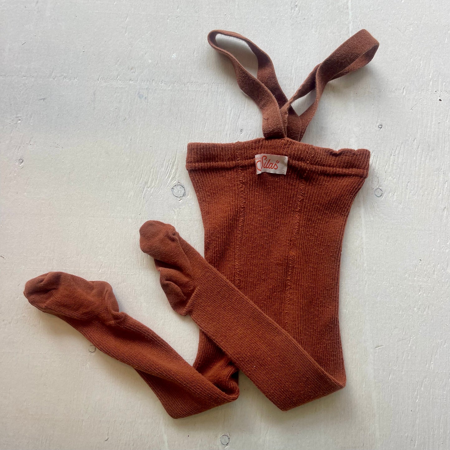 Collants à bretelles Ribbed, par Silly Silas
