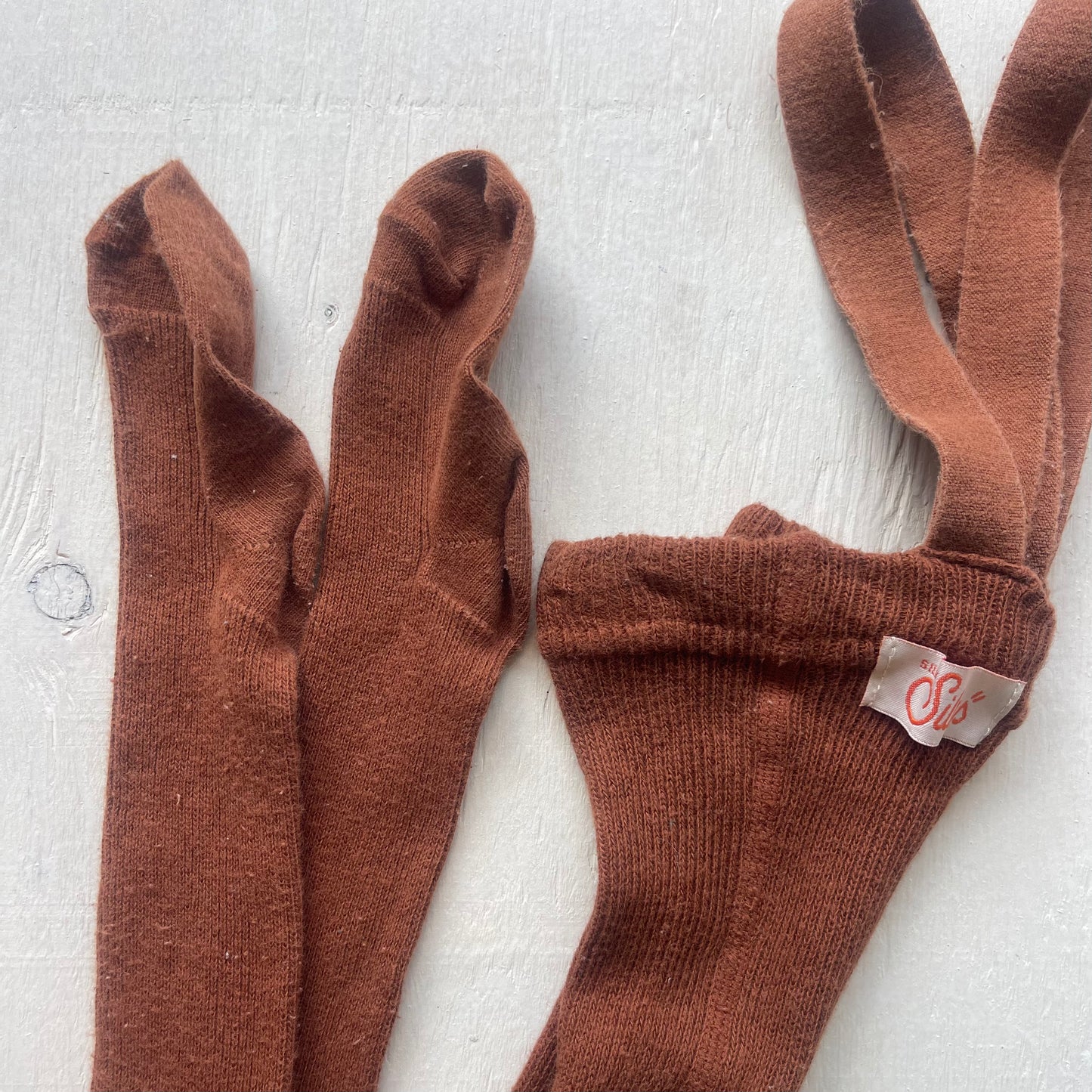 Collants à bretelles Ribbed, par Silly Silas