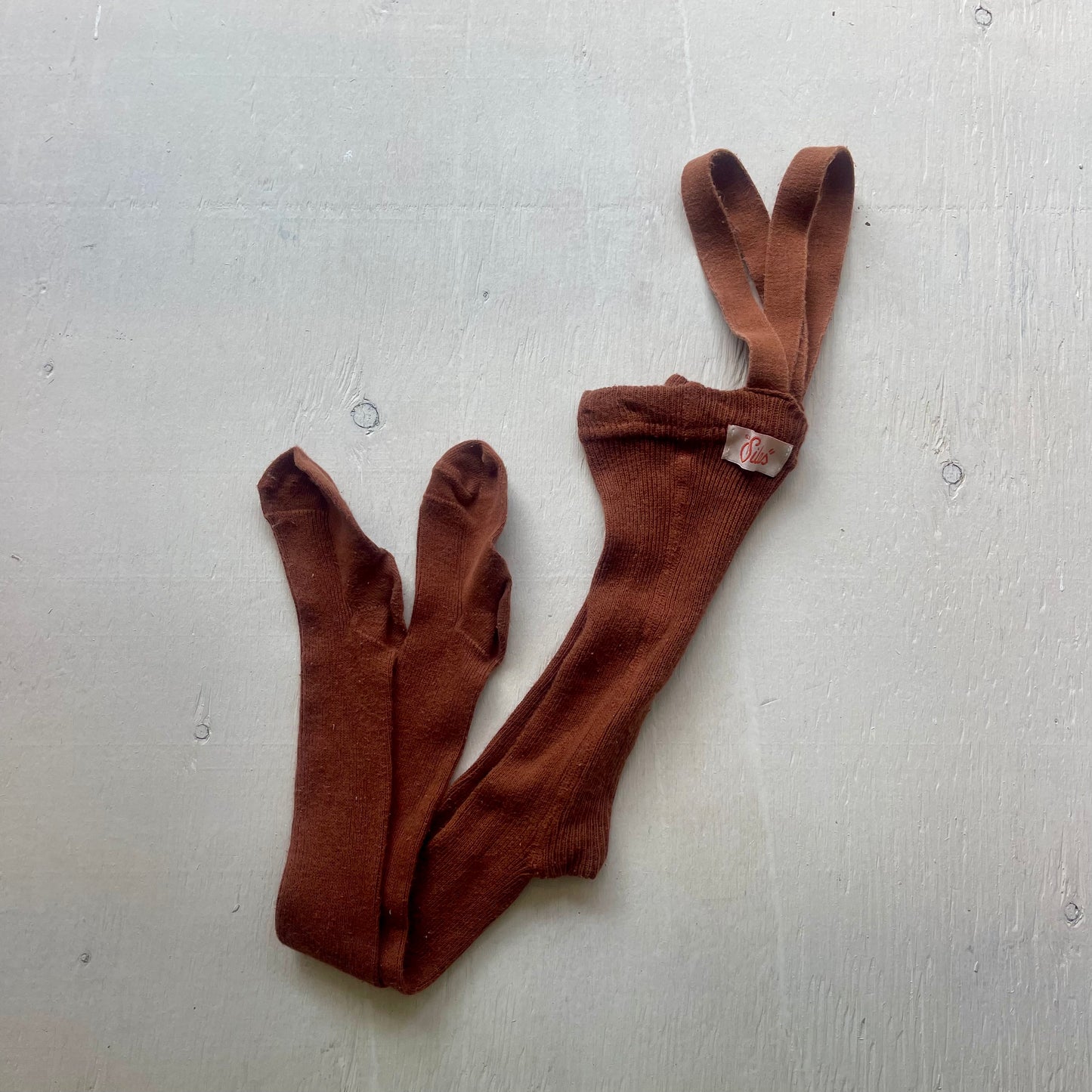 Collants à bretelles Ribbed, par Silly Silas