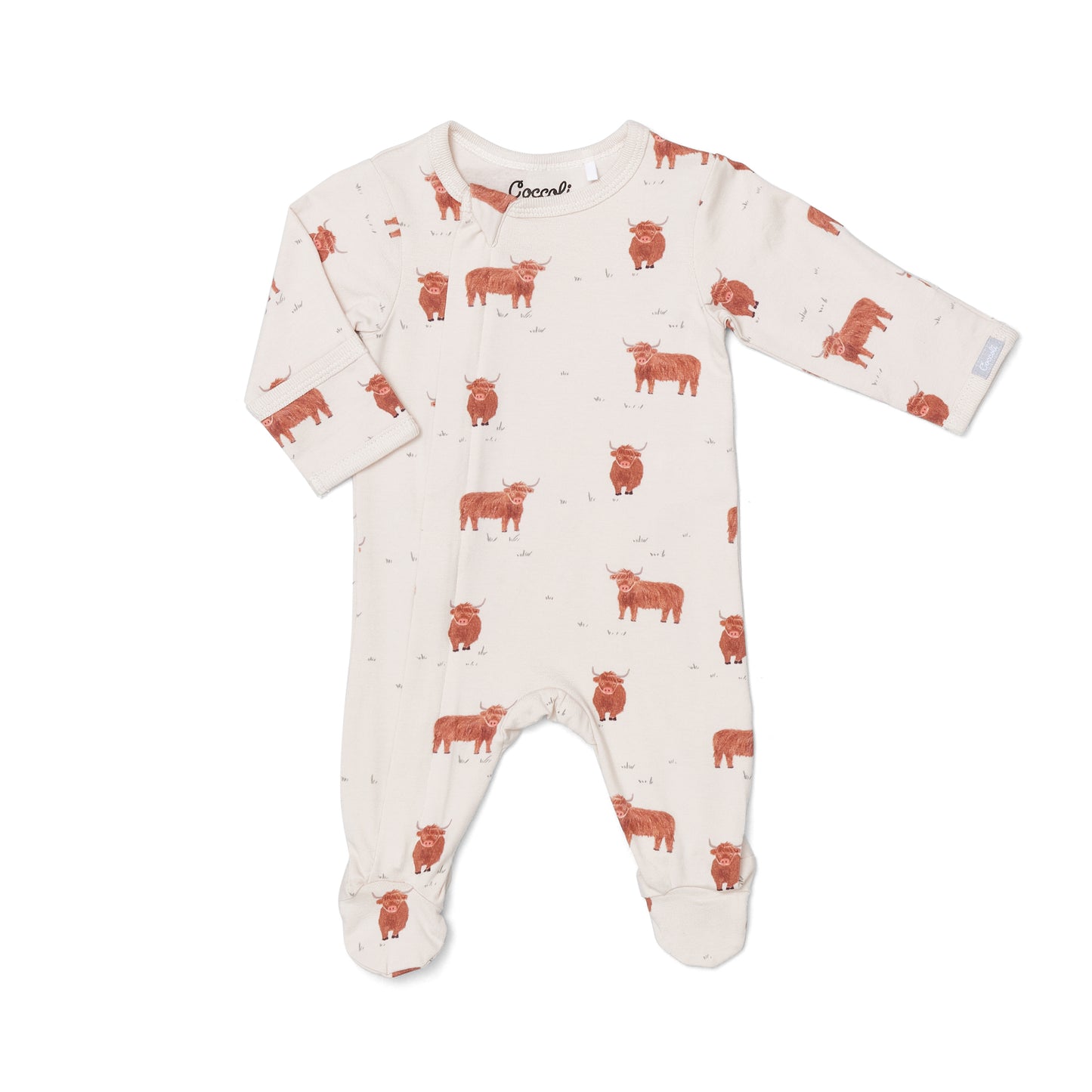 Pyjama à pattes - Cows on Oat Milk