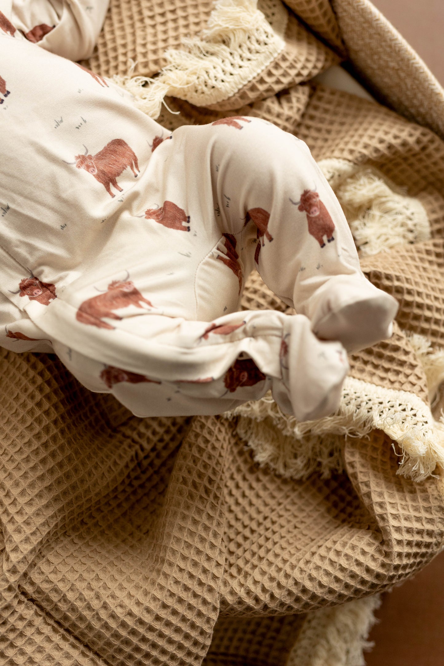 Pyjama à pattes - Cows on Oat Milk