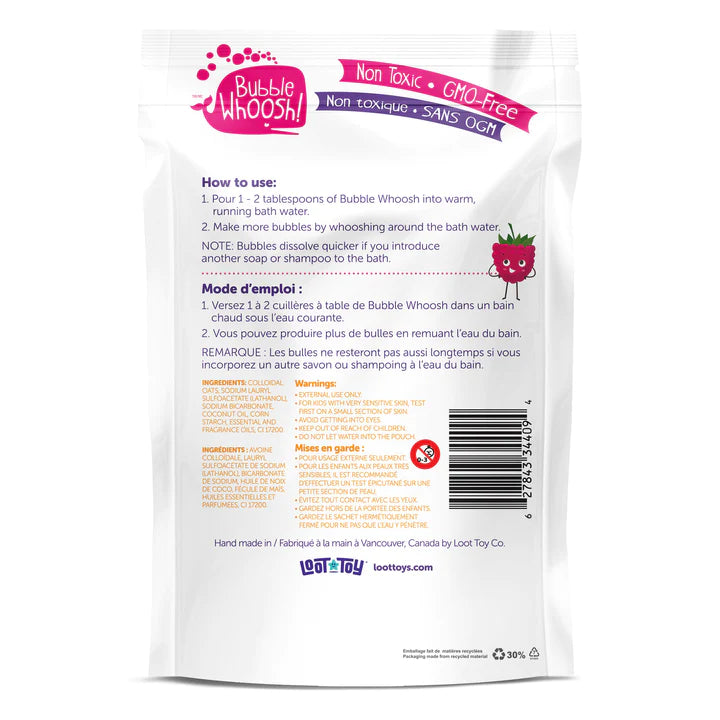 Bain moussant Bubble Whoosh - Raspberry | VRAC