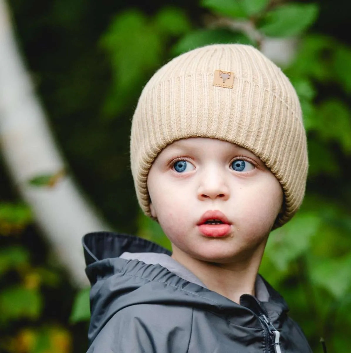 Bonnet côtelé mi-saison - Irish Cream