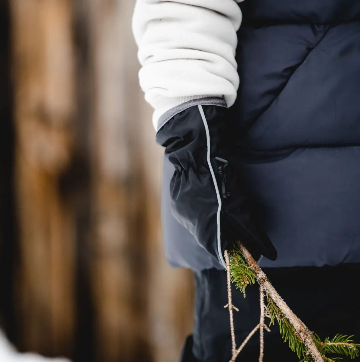 Mitaines imperméables mi-saison - Dark Lavender