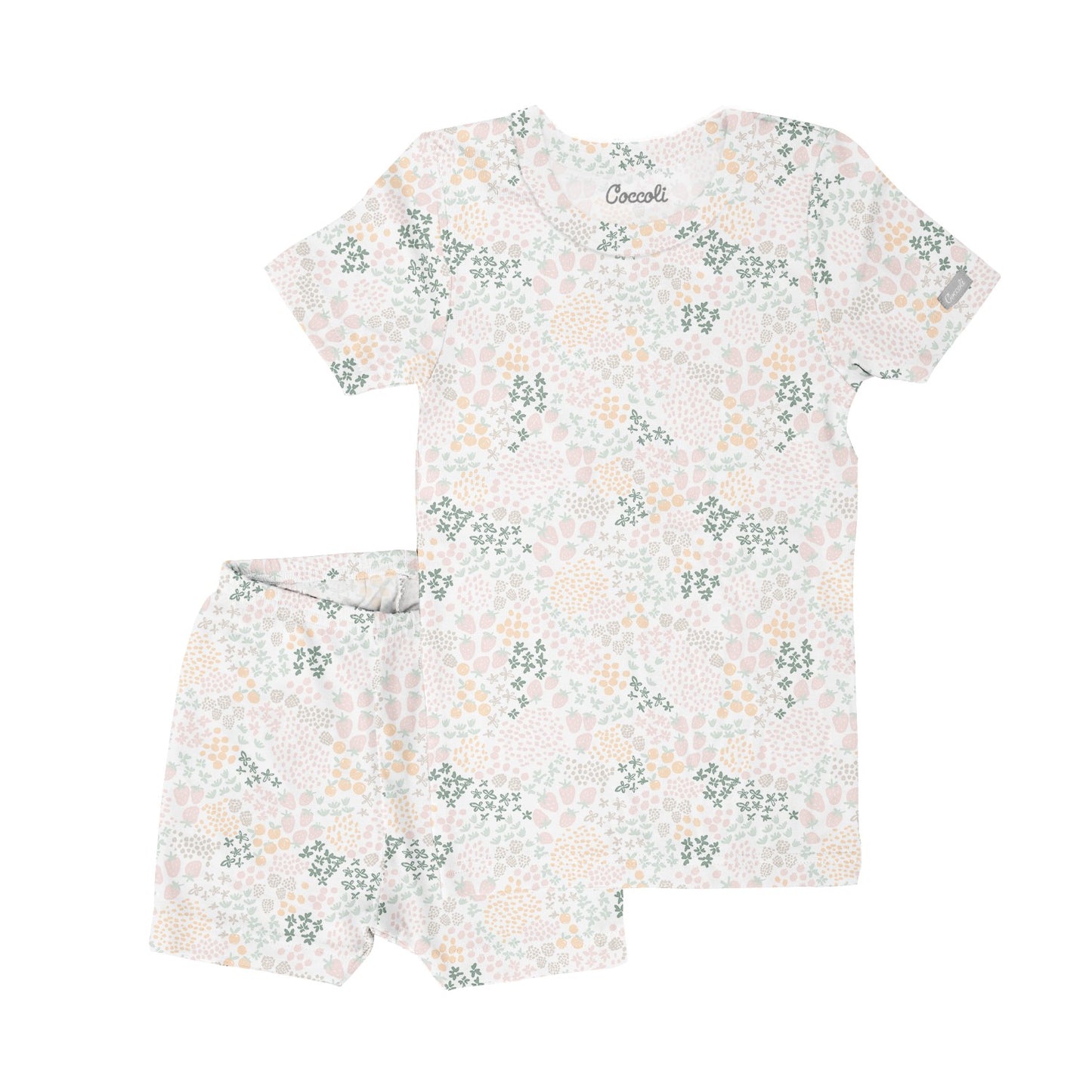 Pyjama court deux pièces - Fruit Patch on Cream