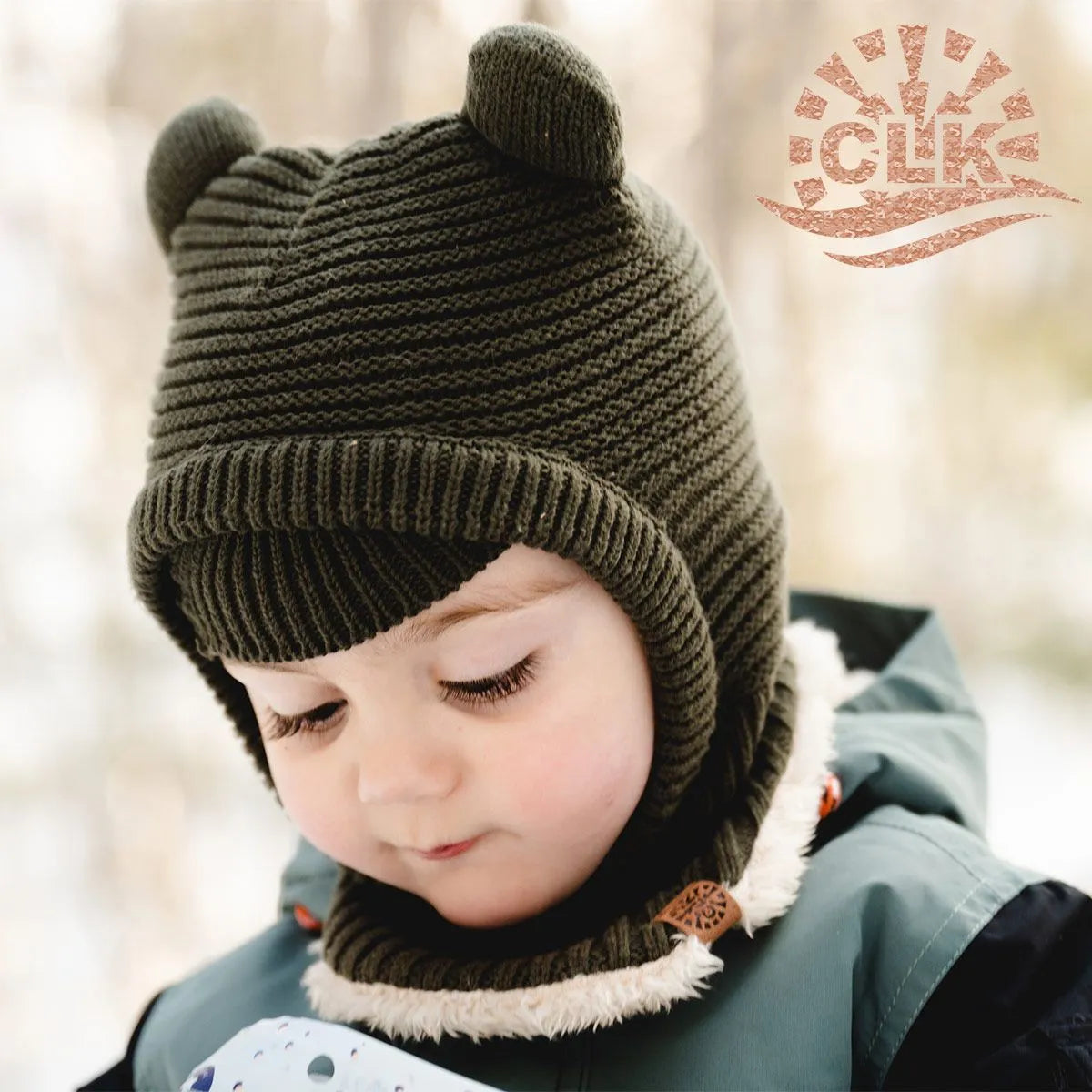 Cagoule en tricot doux - Ginger
