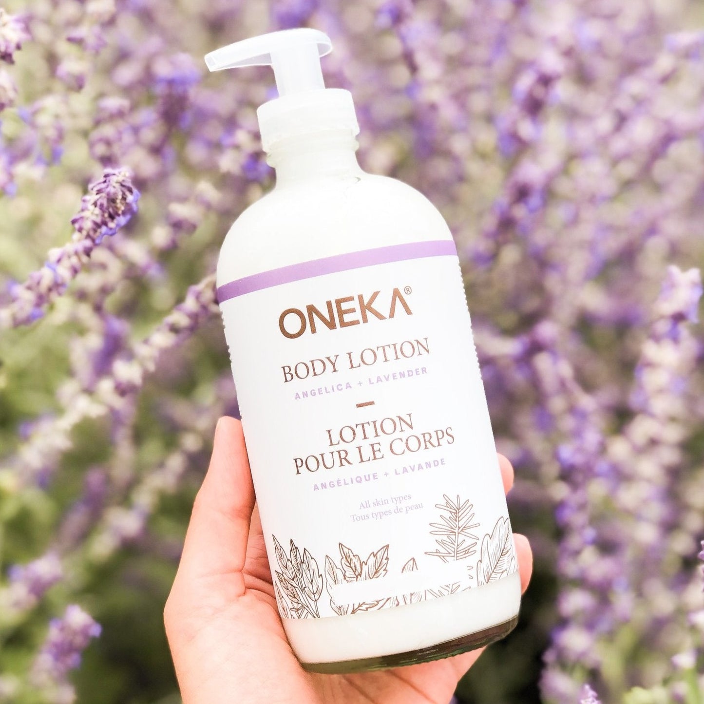 Lotion pour le corps - Angélique et lavande | VRAC