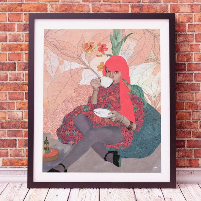 Illustration décorative - Alice