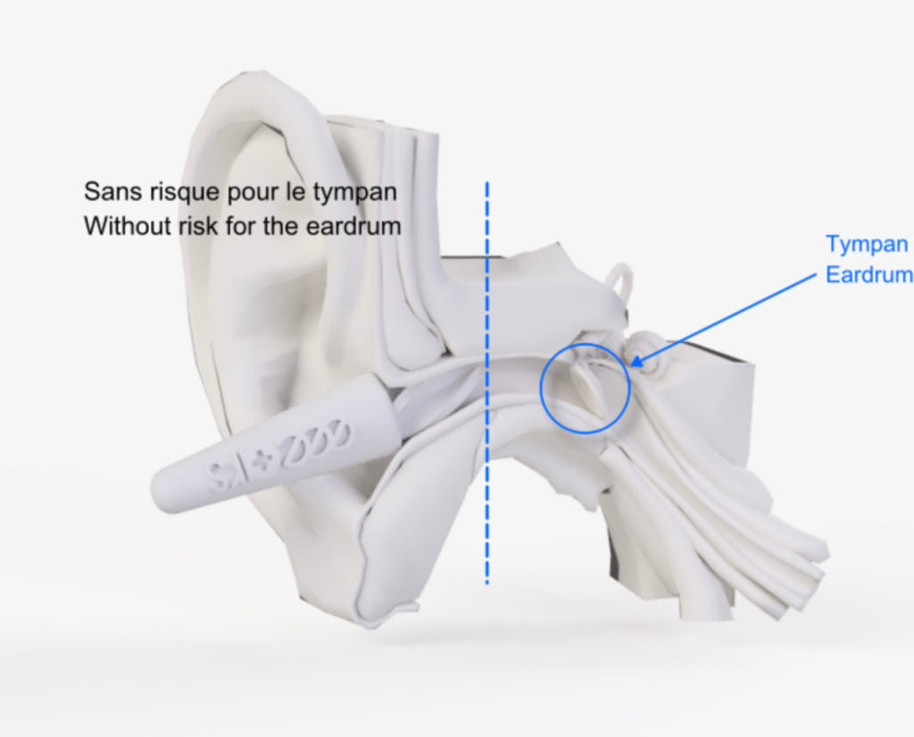 Nettoyeur d'oreilles en silicone