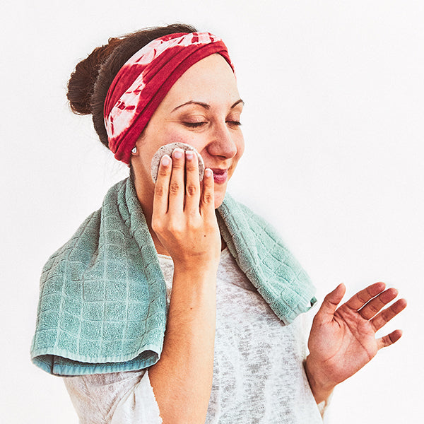 Nettoyant solide pour le visage - Menthe et concombre