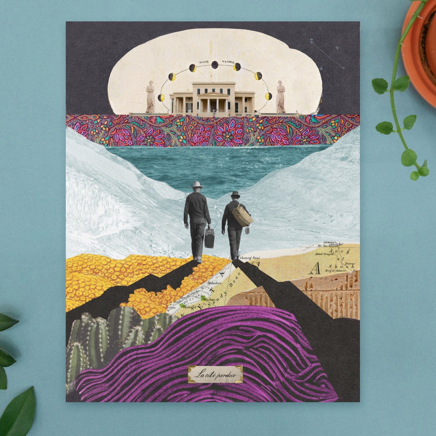 Illustration décorative - La cité perdue