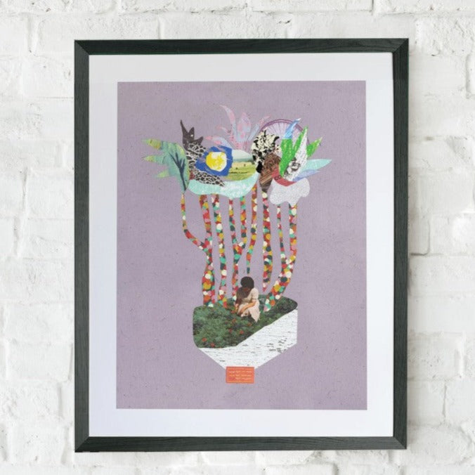 Illustration décorative - La forêt de confettis