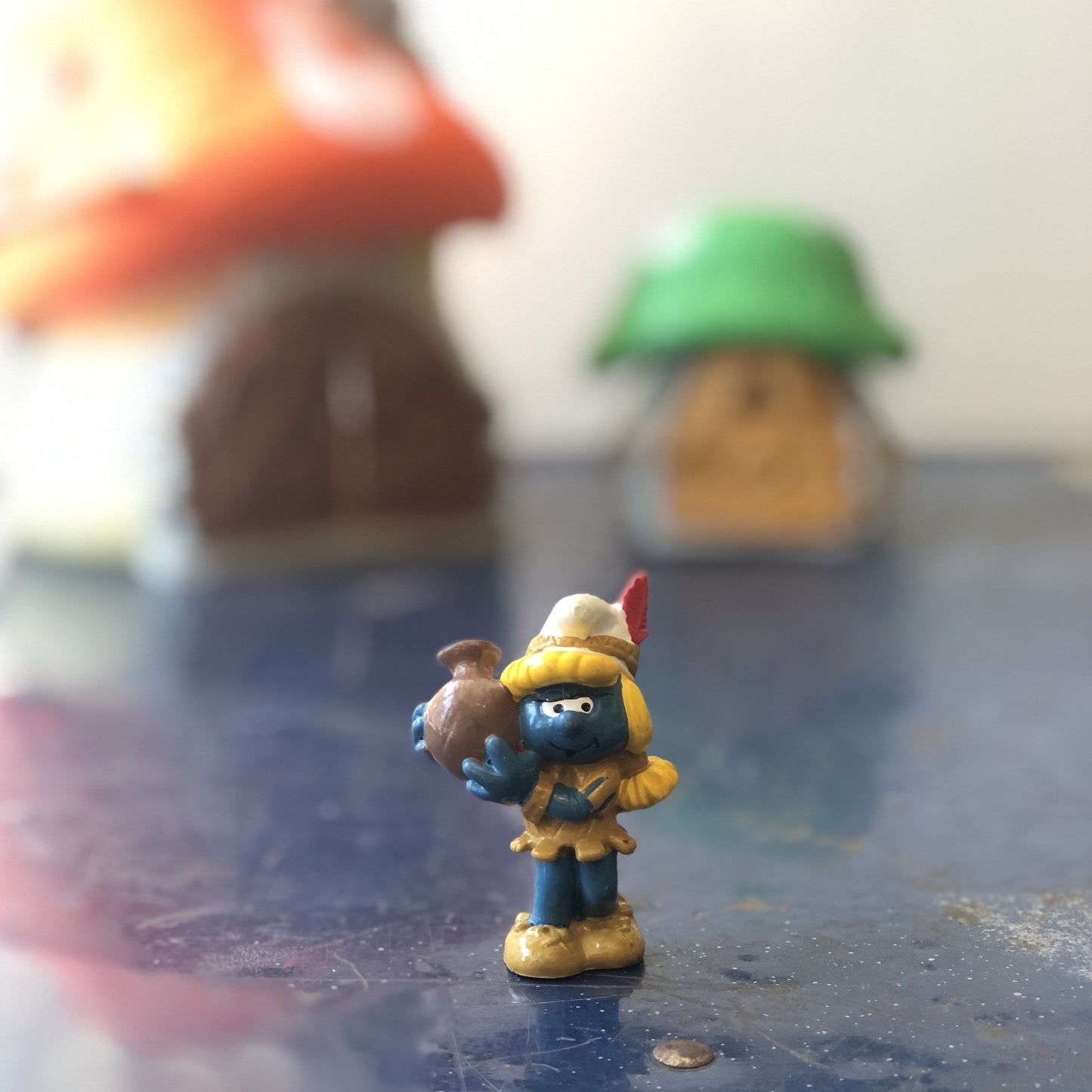 Schtroumpfette Amérindienne, 1983