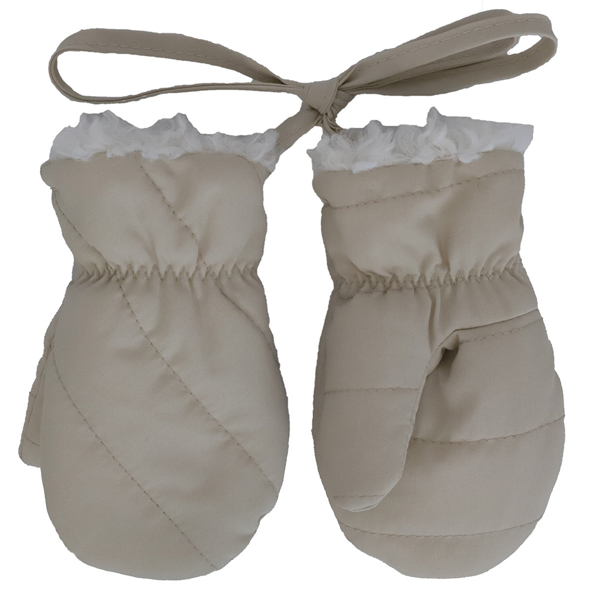 Mitaines matelassées - Cream