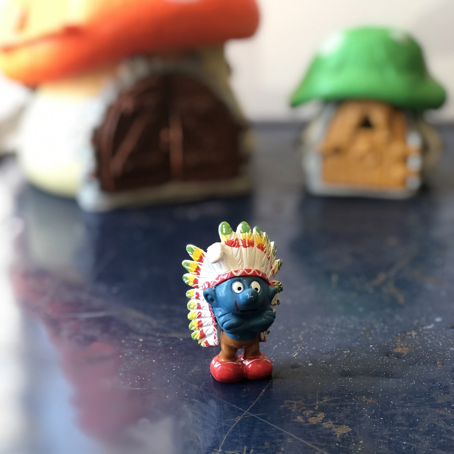 Schtroumpf Chef Amérindien, 1981