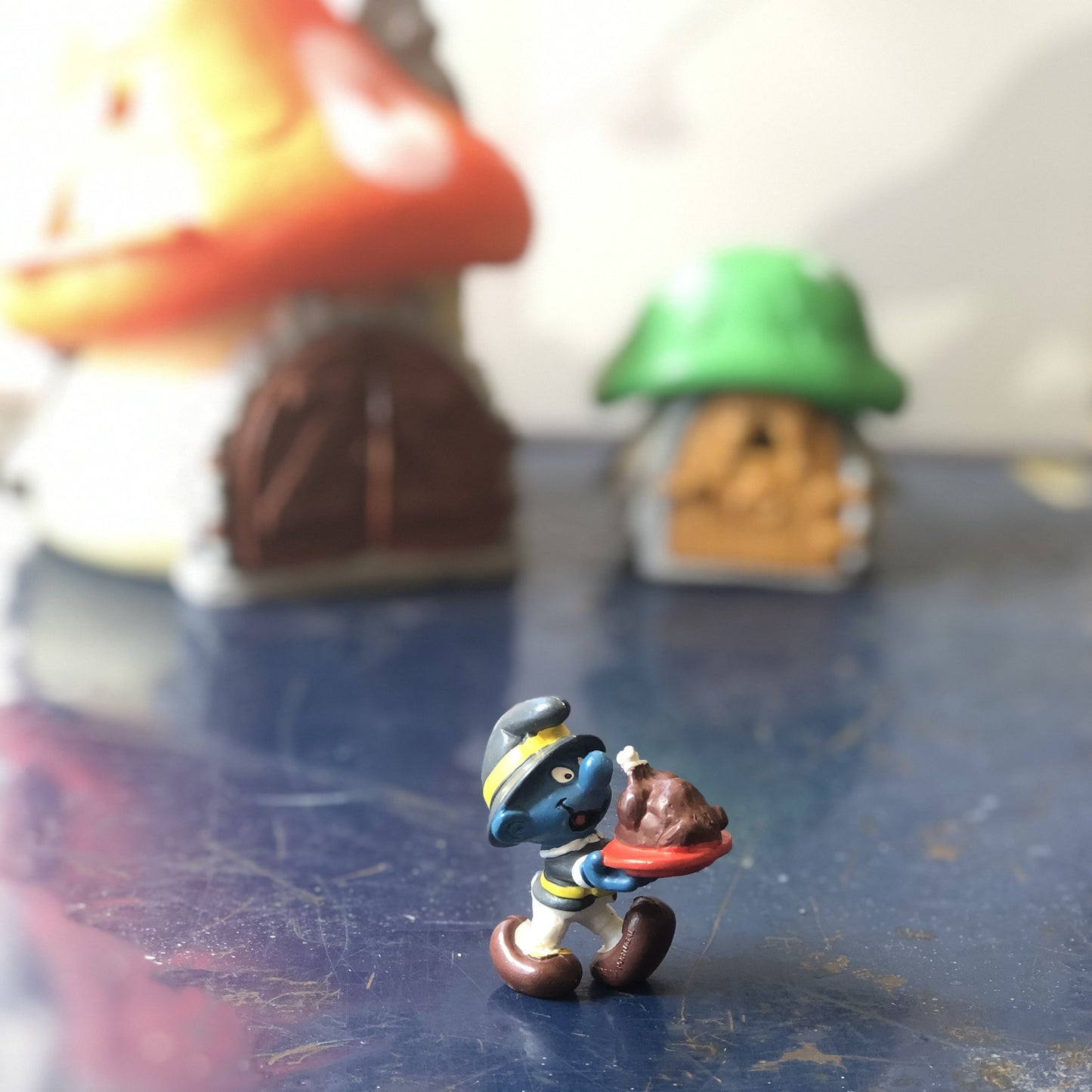 Schtroumpf avec dinde, 1982