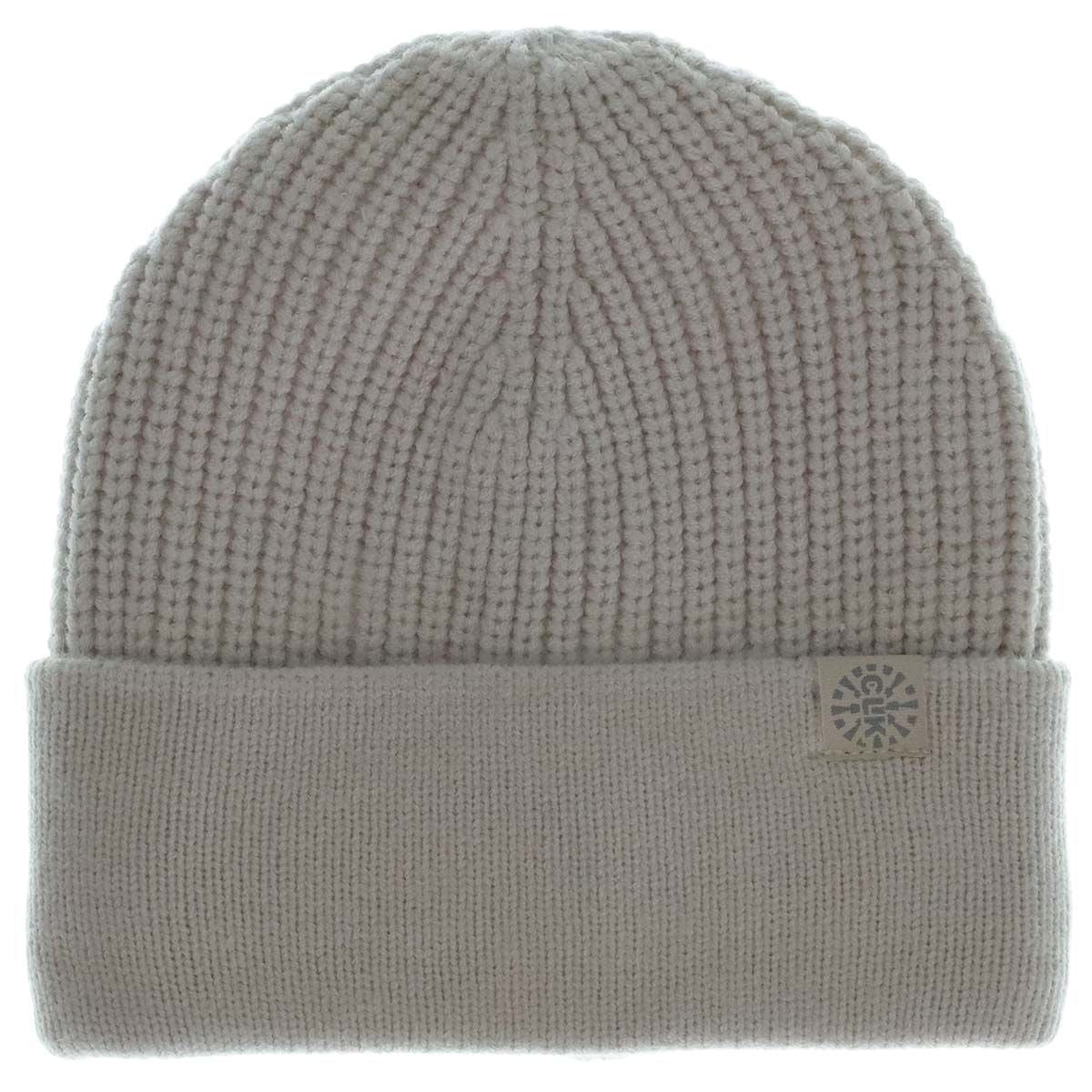 Tuque en tricot doux - Almond