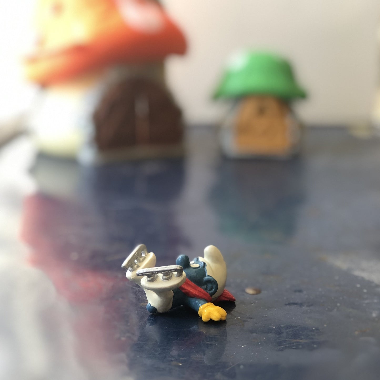 Schtroumpf tombé en patins, 1979