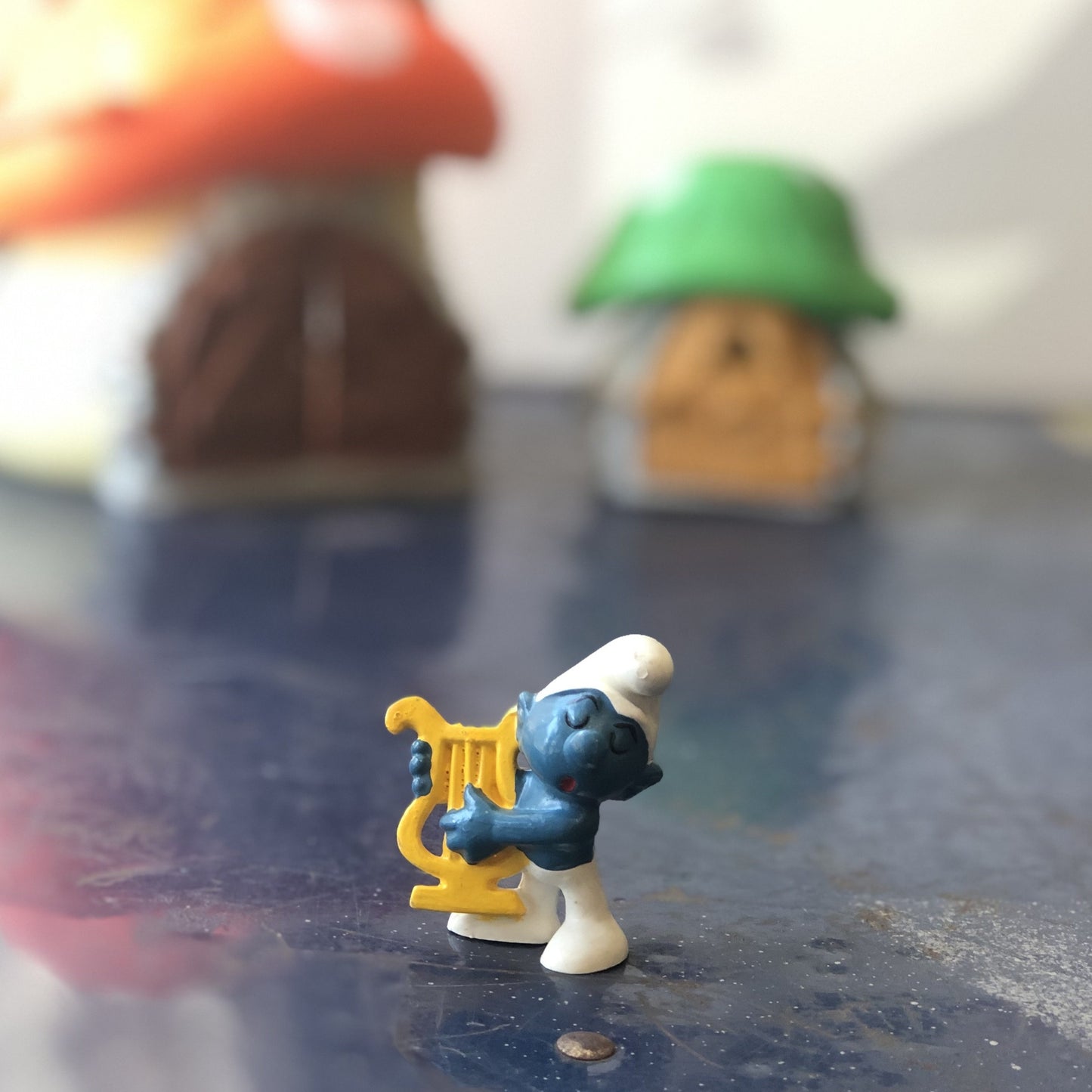 Schtroumpf Joueur de harpe, 1974