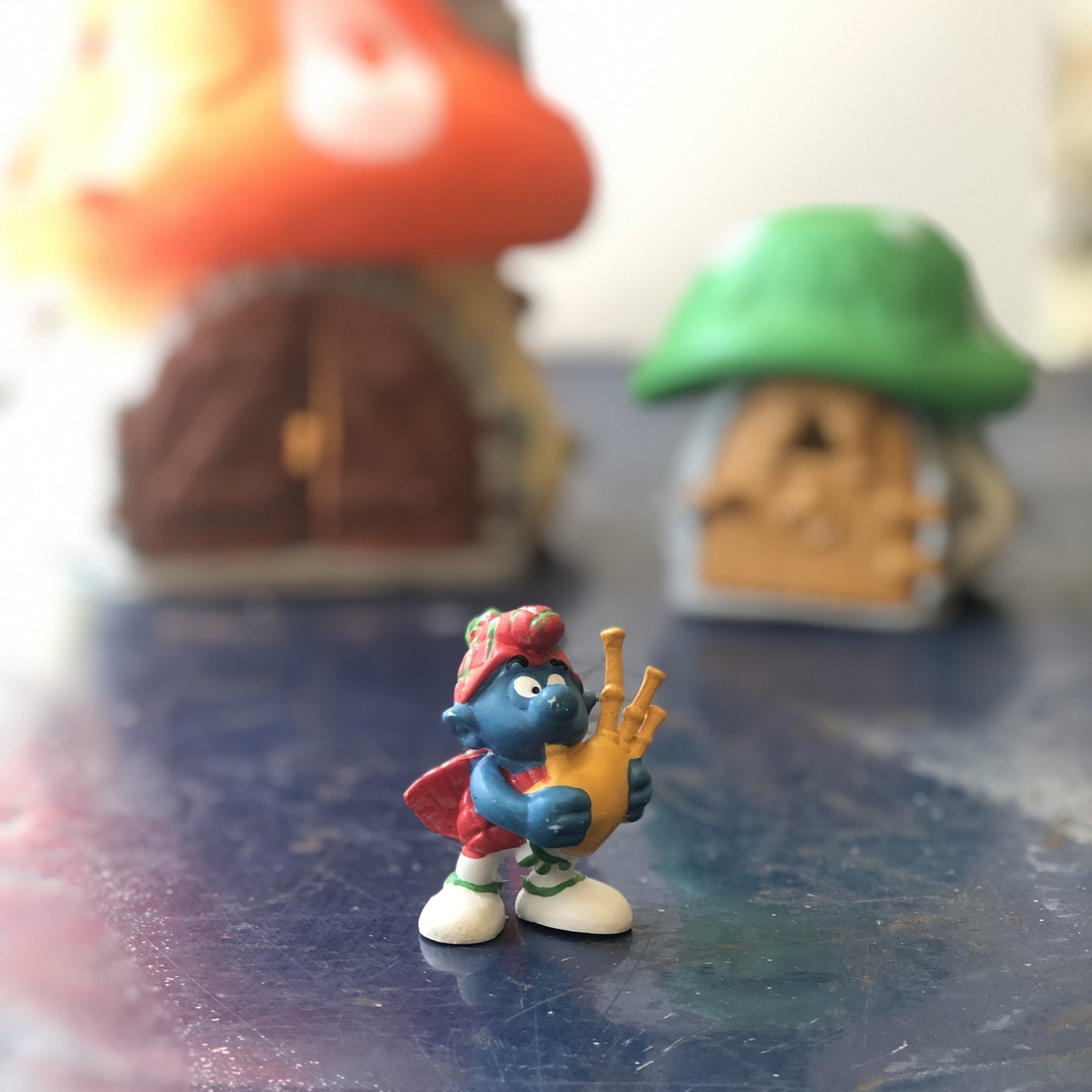 Schtroumpf Joueur de cornemuse, 1978