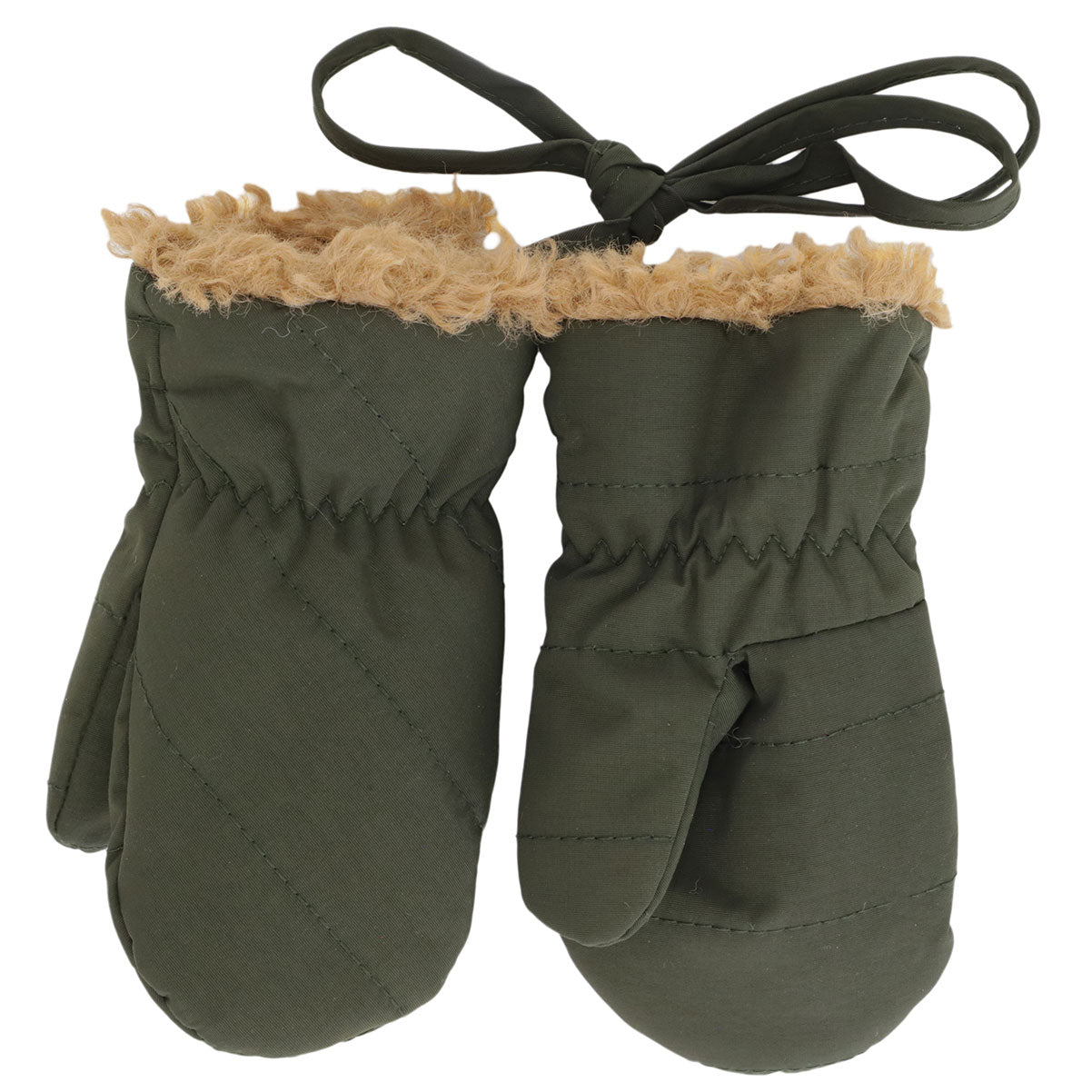 Mitaines matelassées - Olive