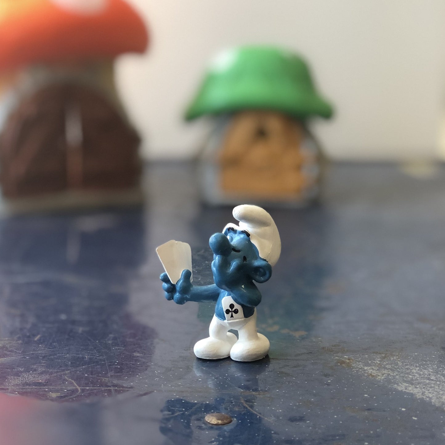 Schtroumpf Joueur de cartes, 1978