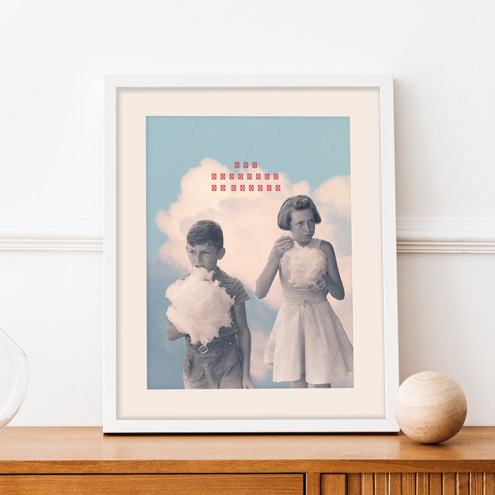 Illustration décorative - Les mangeurs de nuages