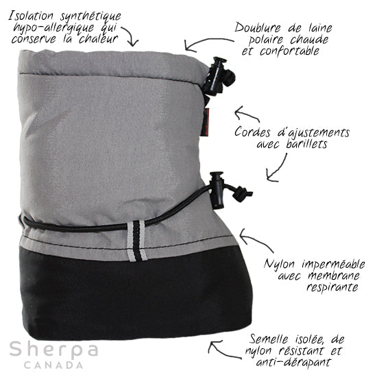 Mouflons Chic-chocs - Gris/Noir