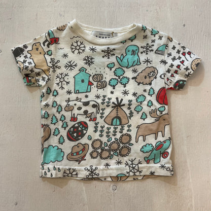 T-Shirt 12-18M, par Shared Canadian Made