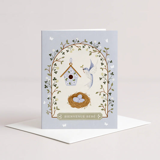 Carte de souhaits - Bienvenue bébé
