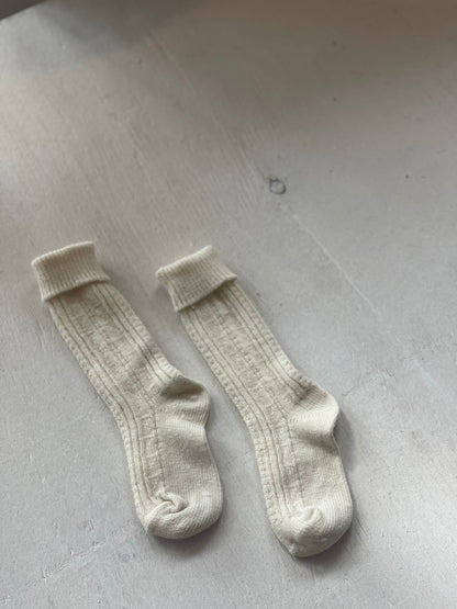 Chaussettes en laine 6-12M