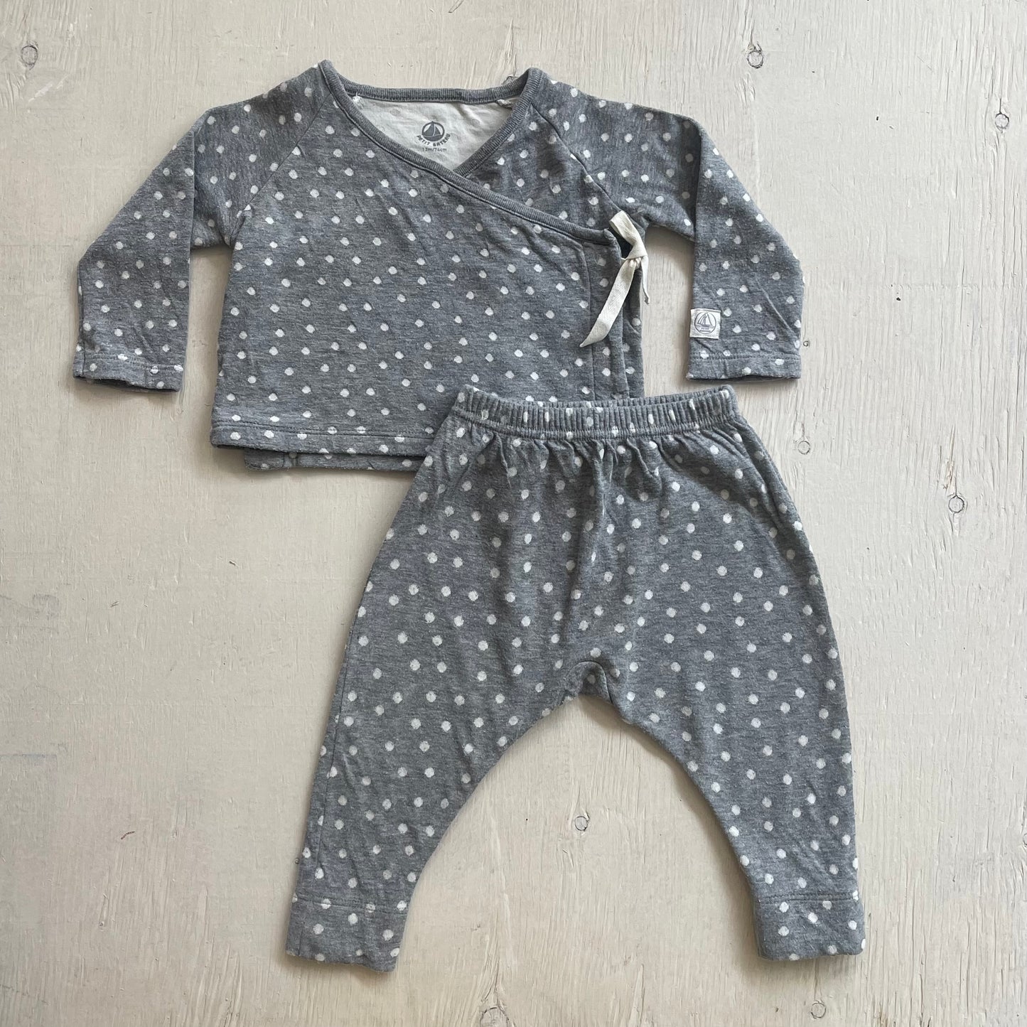 Ensemble 2 pièces 12M, par Petit bateau