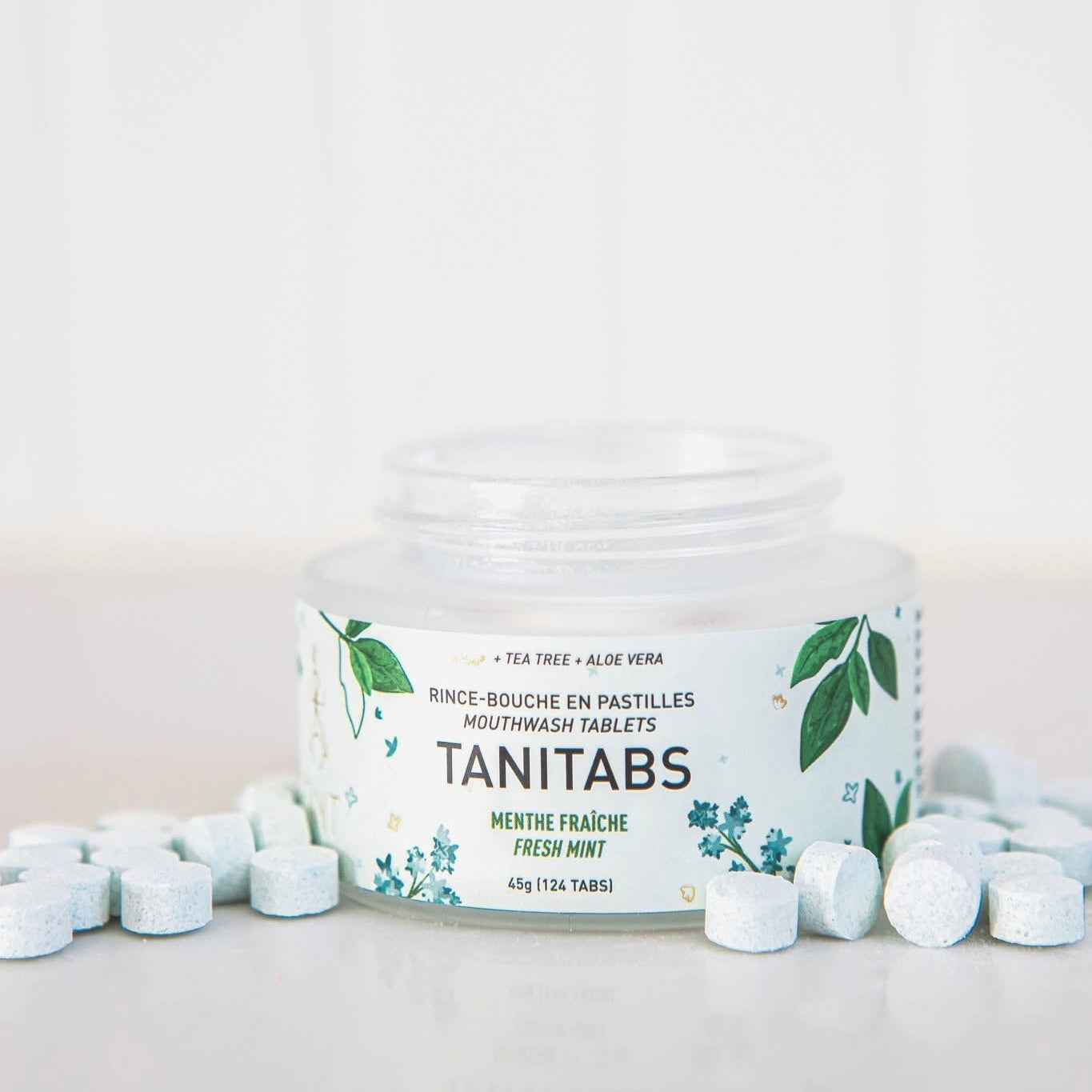 Rince-bouche en pastilles - Menthe fraîche