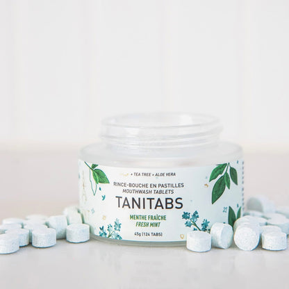 Rince-bouche en pastilles - Menthe fraîche